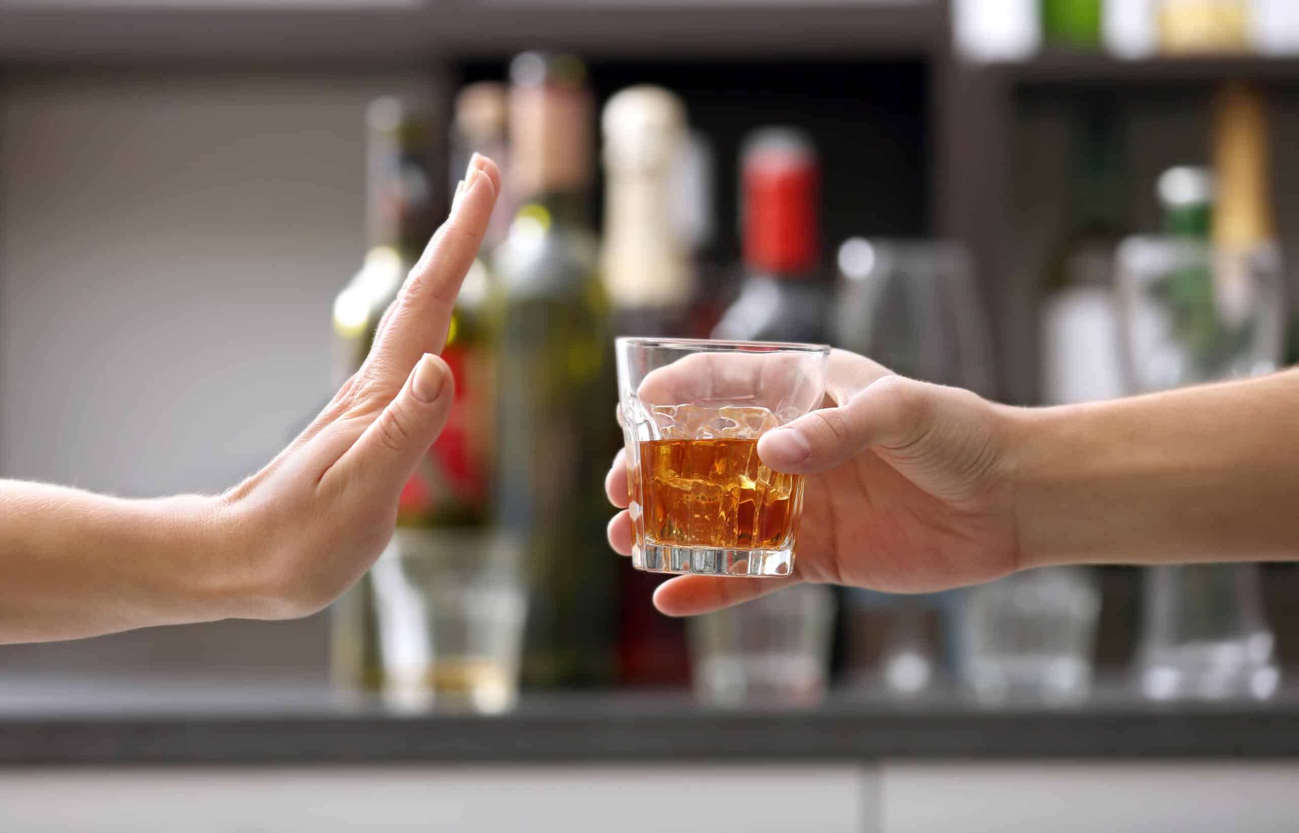 Avoid drinking alcohol