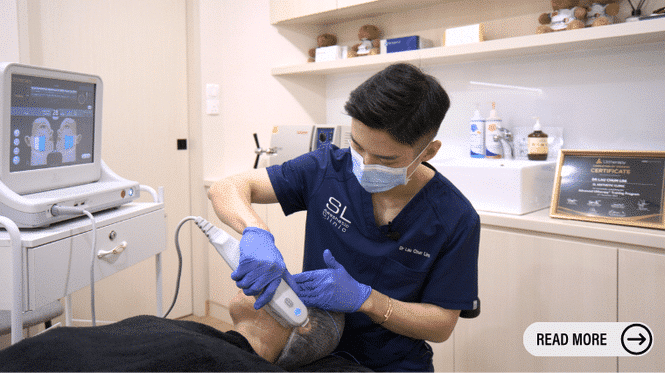 Ultherapy Non-Surgical Skin Lifting Treatment Before and After