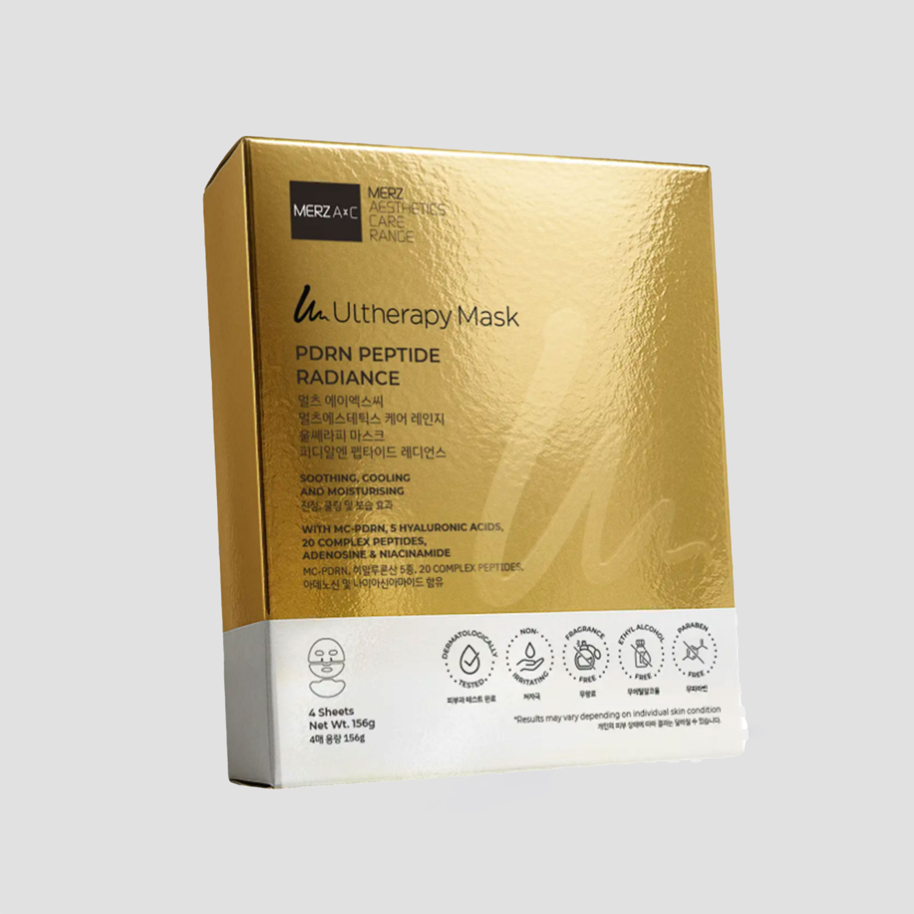 Ultherapy Prime Mask in a Box, PDRN Peptide Radiance